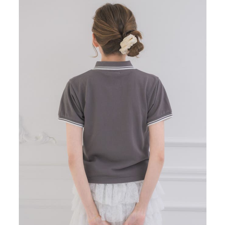 バイカラーポロTEE | RETRO GIRL | 詳細画像25