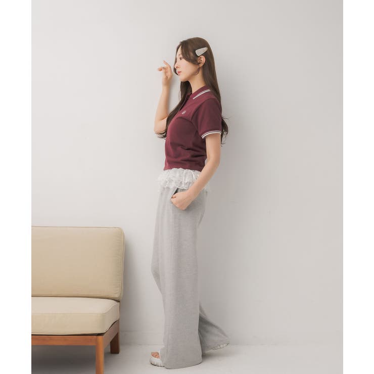 バイカラーポロTEE | RETRO GIRL | 詳細画像30