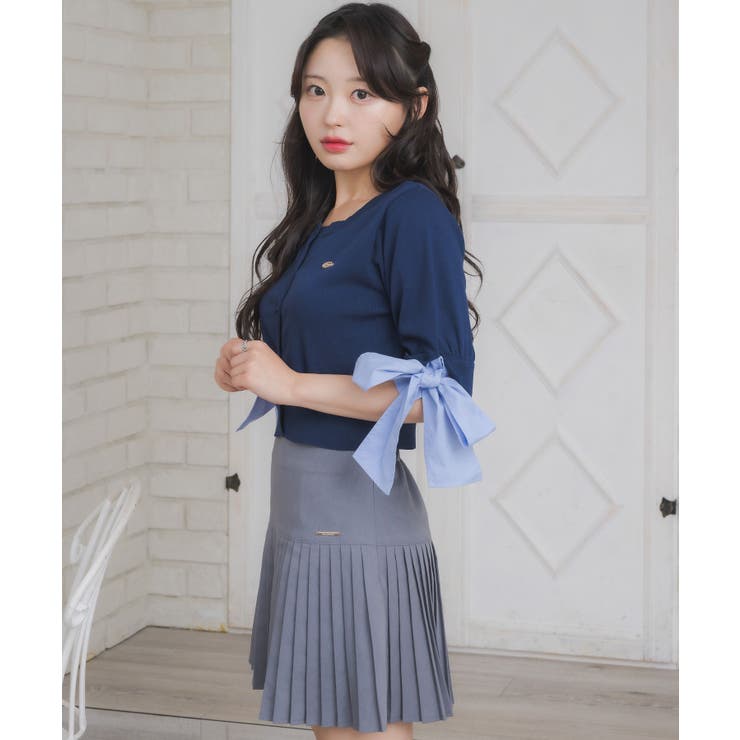 袖BIGリボンNTカーデ | RETRO GIRL | 詳細画像10 