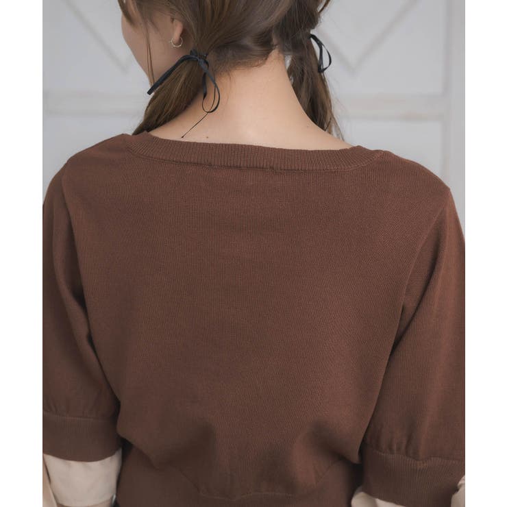 袖BIGリボンNTカーデ | RETRO GIRL | 詳細画像31 