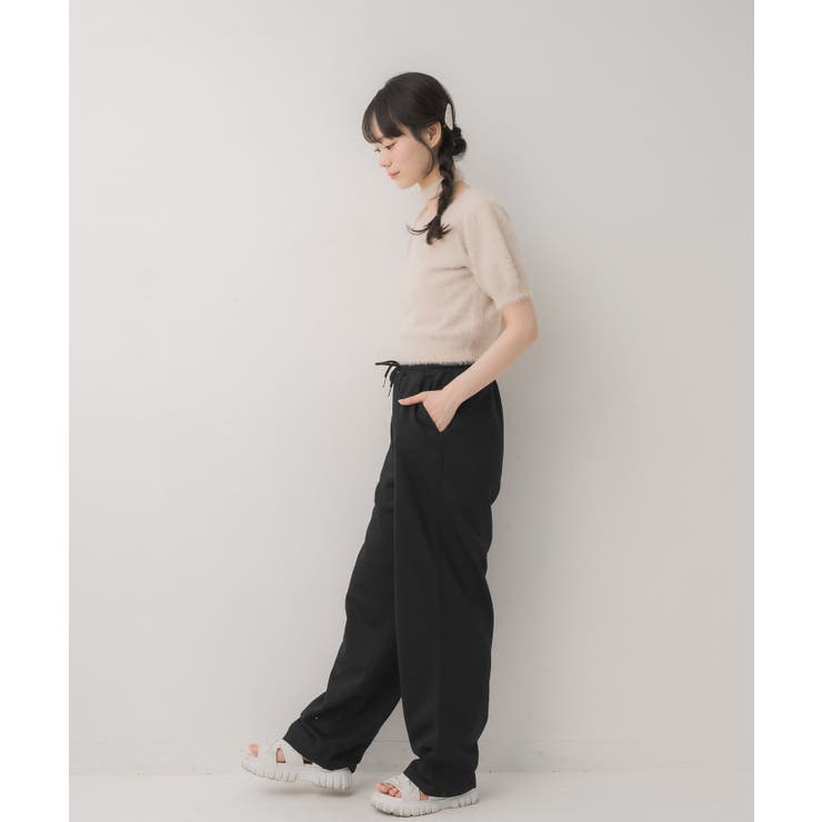 タイ付き半袖シャギーNTPO | RETRO GIRL | 詳細画像21 