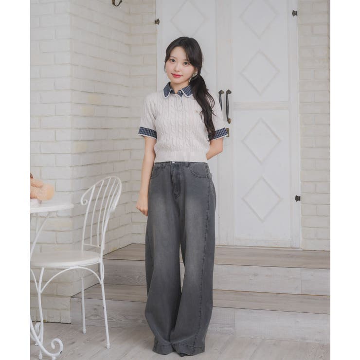 チェックSHドッキングNTPO | RETRO GIRL | 詳細画像2 