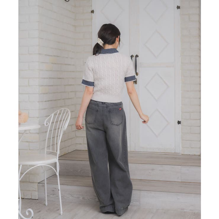 チェックSHドッキングNTPO | RETRO GIRL | 詳細画像4 