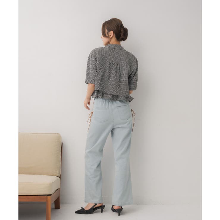 【セットアイテム】シャツ＆リボンビスチェSET | RETRO GIRL | 詳細画像12 