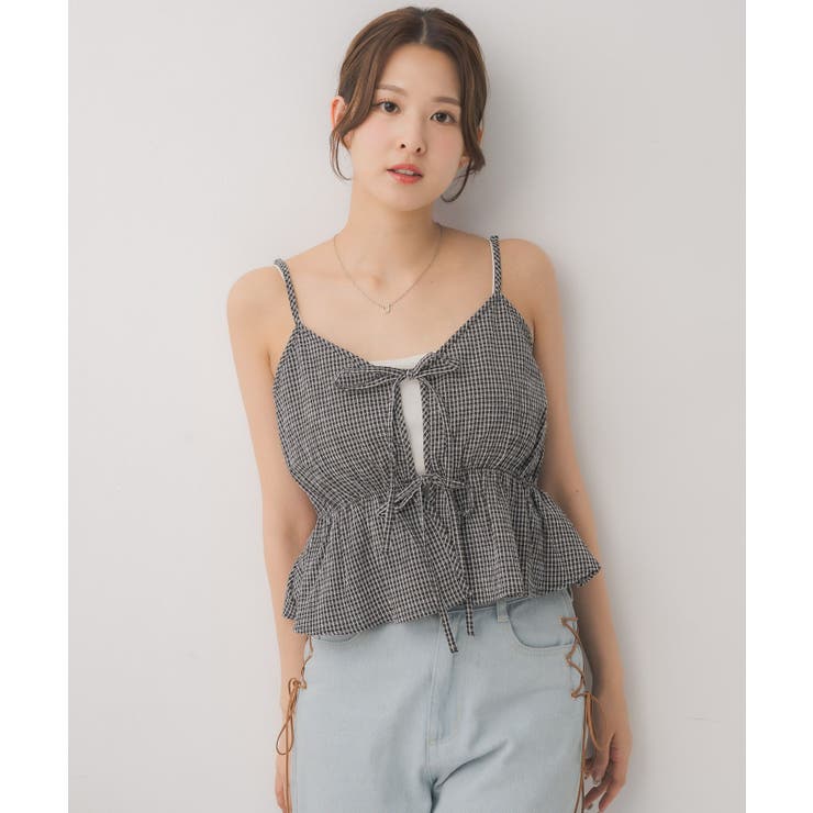 【セットアイテム】シャツ＆リボンビスチェSET | RETRO GIRL | 詳細画像18 