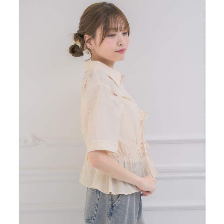 【セットアイテム】シャツ＆リボンビスチェSET | RETRO GIRL | 詳細画像26 