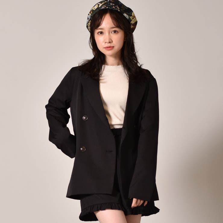 ◇Emsexcite◇ WテーラーJK[品番：RTGW0002284]｜RETRO GIRL（レトロ 