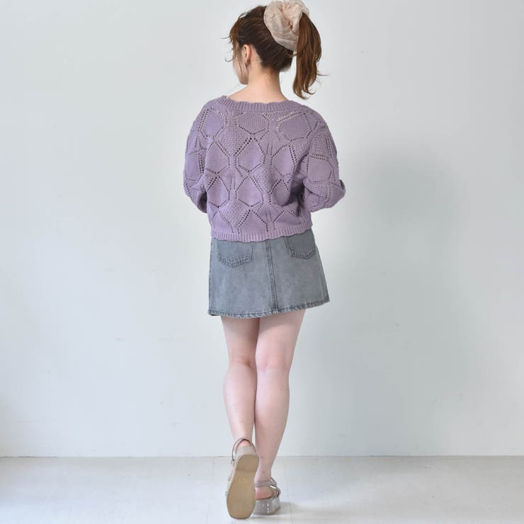 ◎Emsexcite◎ 花柄刺繍カーデ[品番：RTGW0004589]｜RETRO GIRL