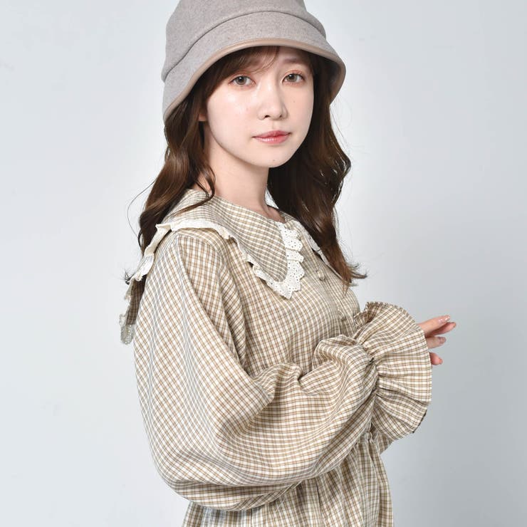 ○Emsexcite○ セーラーチェックOP[品番：RTGW0004793]｜RETRO GIRL