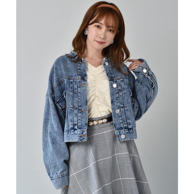 ノーカラーgジャン 品番 Rtgw Retro Girl レトロガール のレディースファッション通販 Shoplist ショップリスト