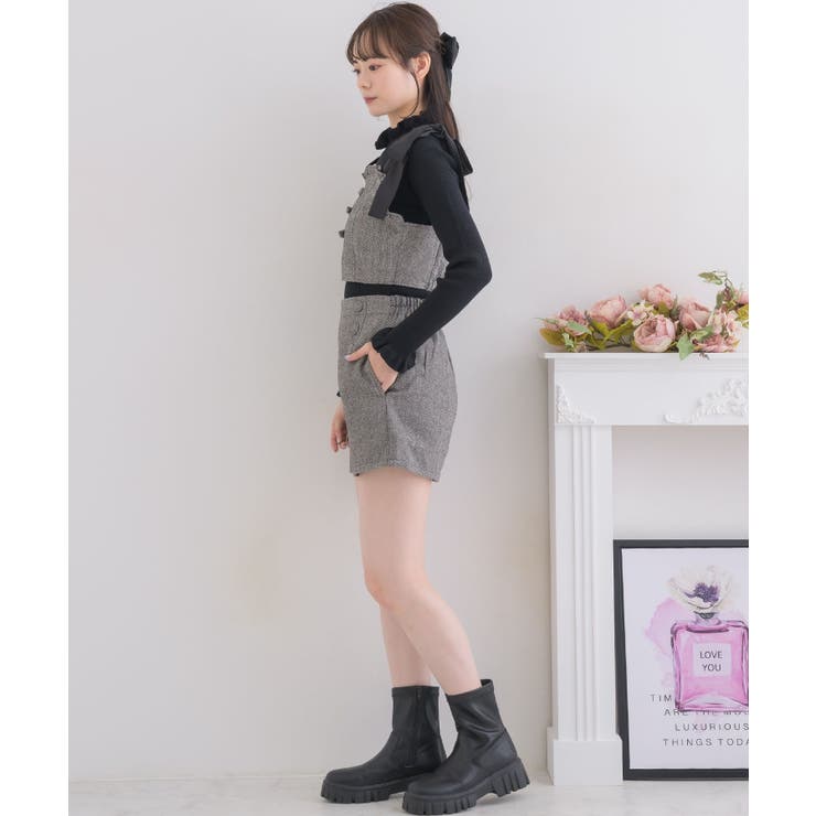 ヘリンボーンリボンビスチェ Emsexcite ビスチェ | RETRO GIRL | 詳細画像3 