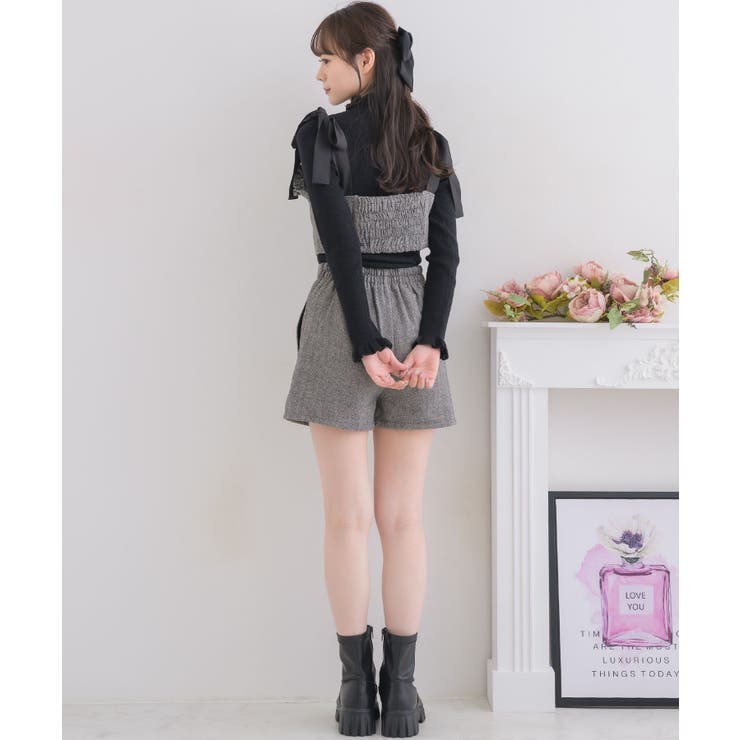 ヘリンボーンリボンビスチェ Emsexcite ビスチェ | RETRO GIRL | 詳細画像5 