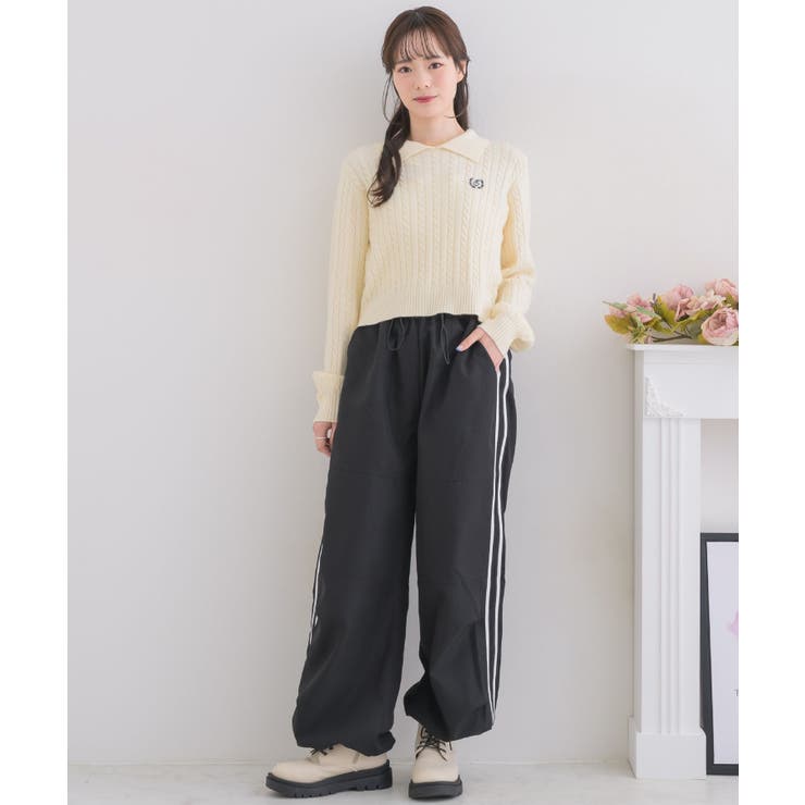 サイドラインカーゴPT Emsexcite ドロストパンツ | RETRO GIRL | 詳細画像10 