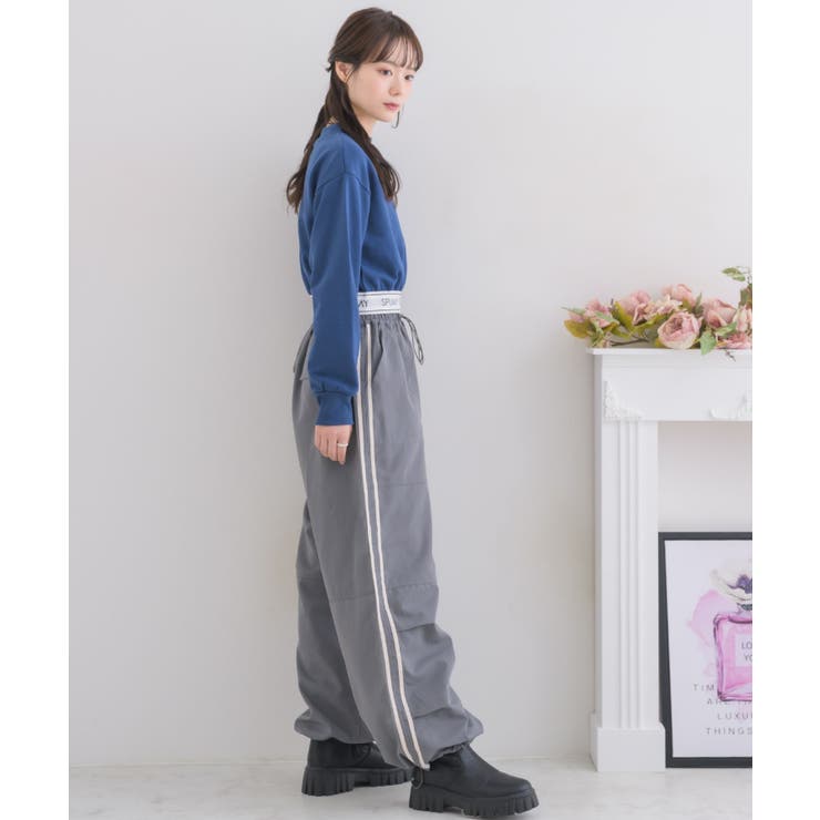 サイドラインカーゴPT Emsexcite ドロストパンツ | RETRO GIRL | 詳細画像18 