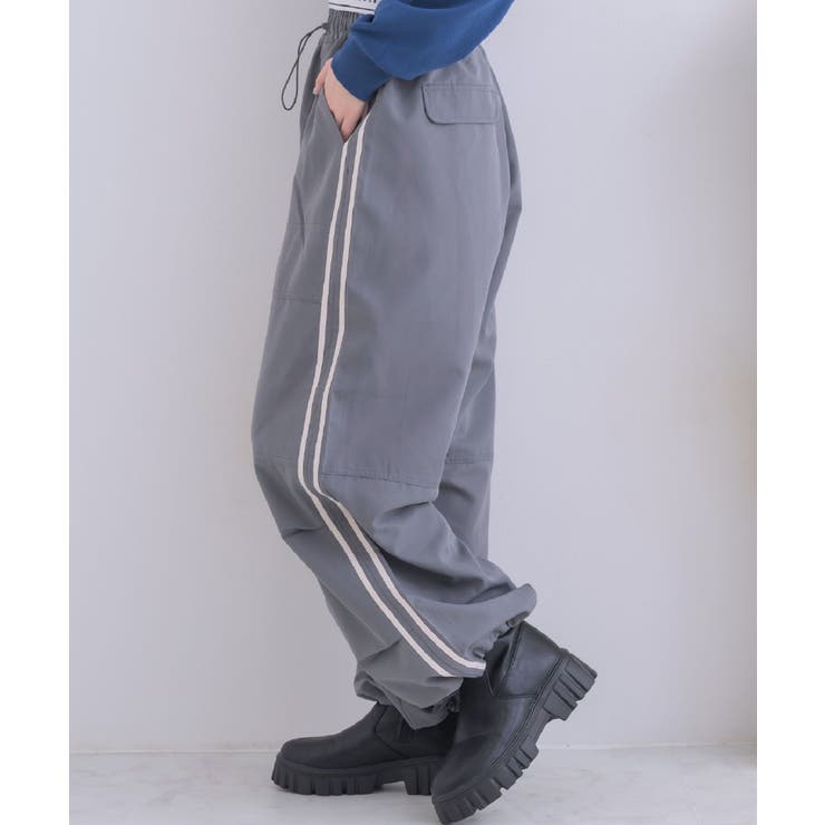 GRY0 | サイドラインカーゴPT Emsexcite ドロストパンツ | RETRO GIRL