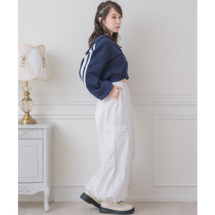 ライン入りショートフーディー | RETRO GIRL | 詳細画像24 