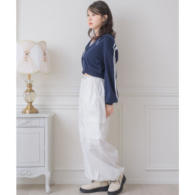 ライン入りショートフーディー | RETRO GIRL | 詳細画像25 