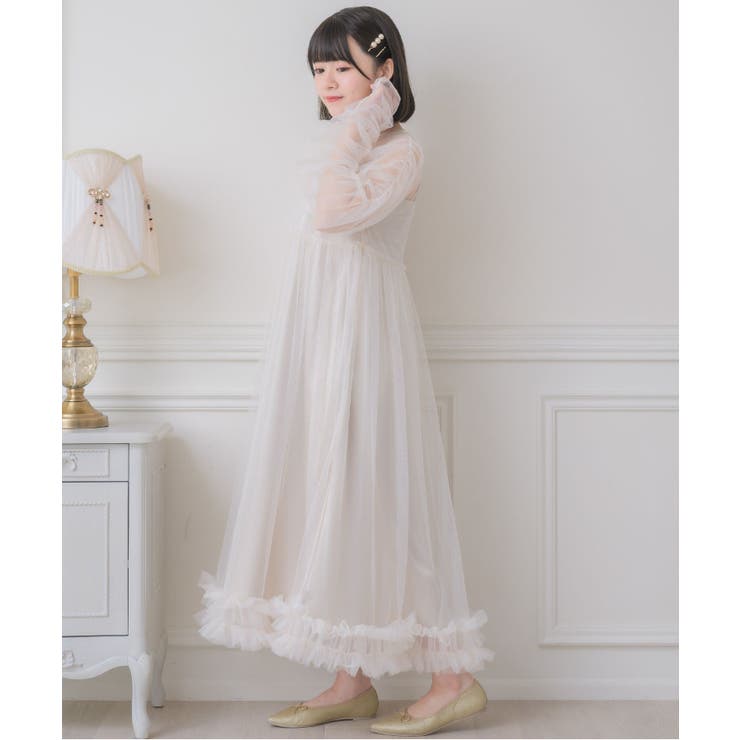 yuレトロデザインフーディーXL チュールOPセット[品番：RTGW0007441]｜RETRO GIRL（レトロ