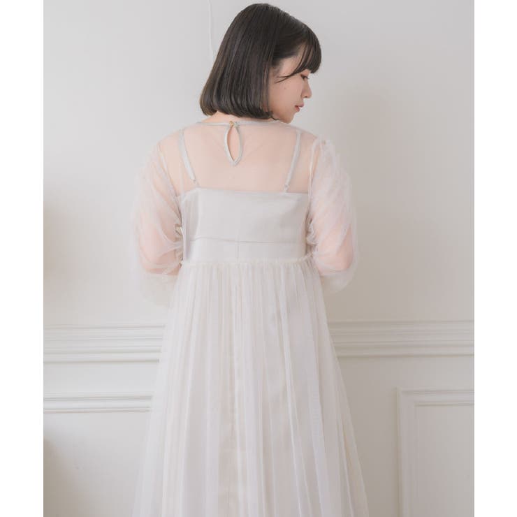 GIRL（ガール）3WAYチュールトップス＆オールインワンの2点セット GIRL（ガール）3WAYチュールトップス＆オールインワンの2点