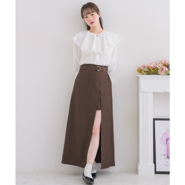 スリットタイトSK Emsexcite ブラウス | RETRO GIRL | 詳細画像18 