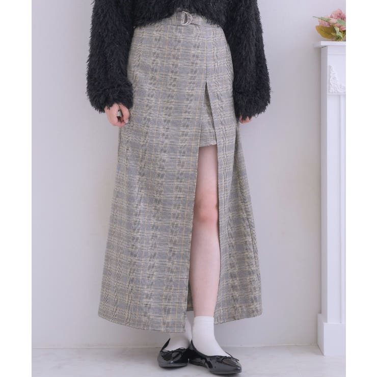 C/GRY | スリットタイトSK Emsexcite ブラウス | RETRO GIRL