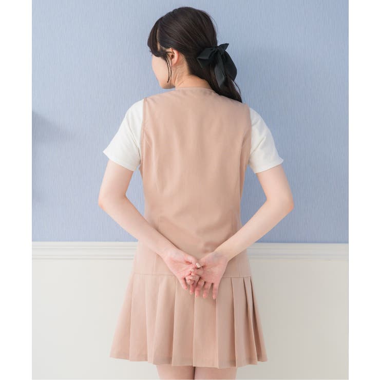 ハート釦JSKセット[品番：RTGW0007201]｜RETRO GIRL（レトロ