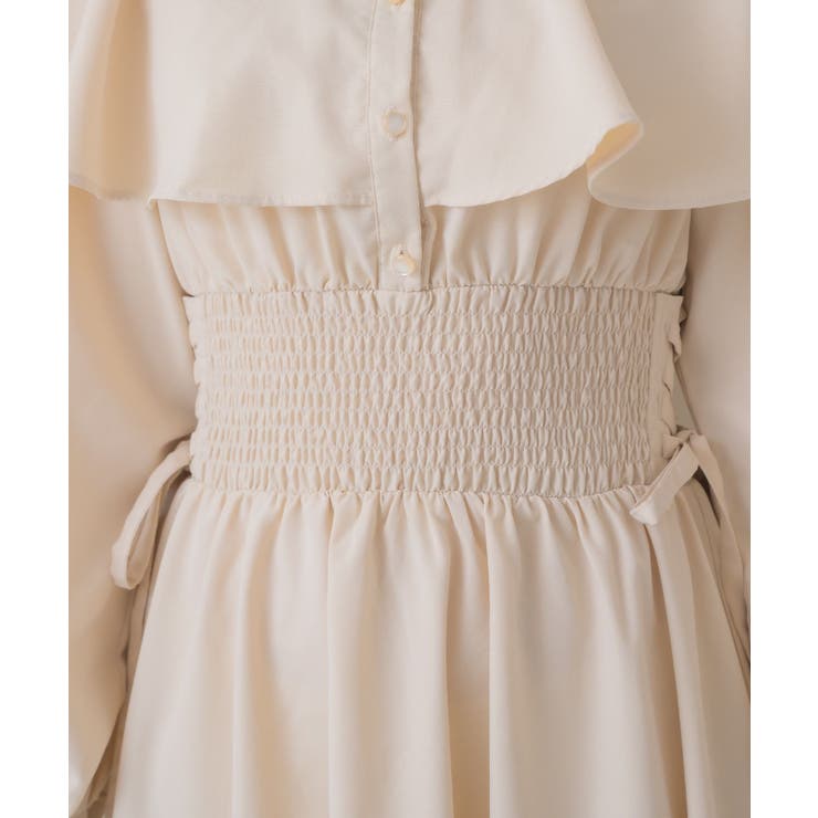 サイドレースアップケープOP | RETRO GIRL | 詳細画像10 