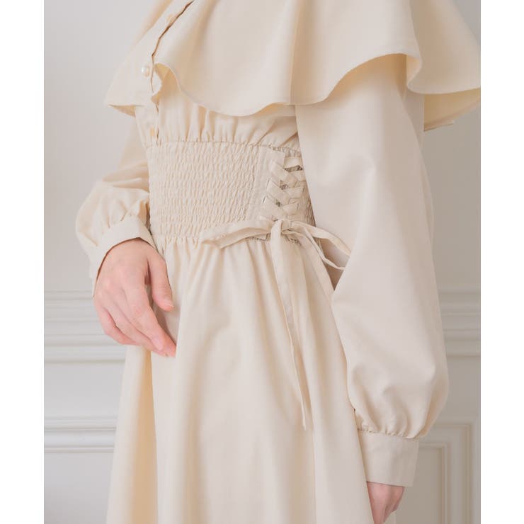 サイドレースアップケープOP | RETRO GIRL | 詳細画像13 