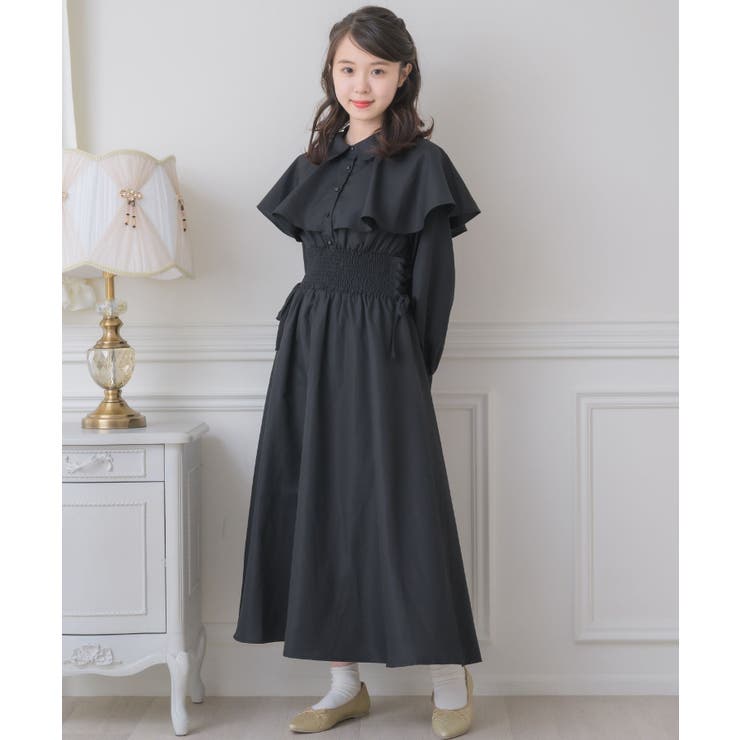 サイドレースアップケープOP | RETRO GIRL | 詳細画像17 