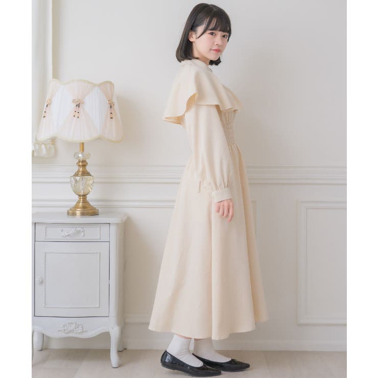 サイドレースアップケープOP | RETRO GIRL | 詳細画像3 