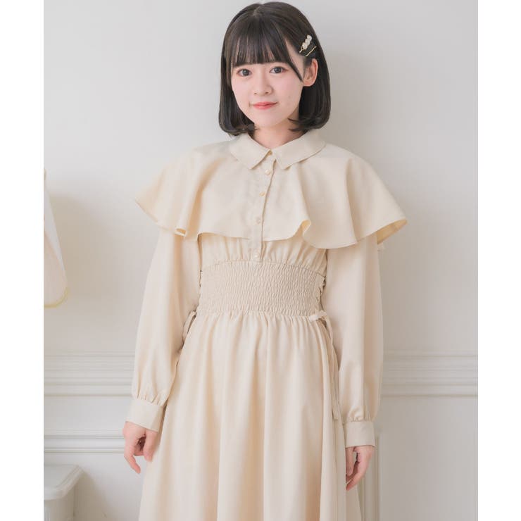 サイドレースアップケープOP | RETRO GIRL | 詳細画像6 