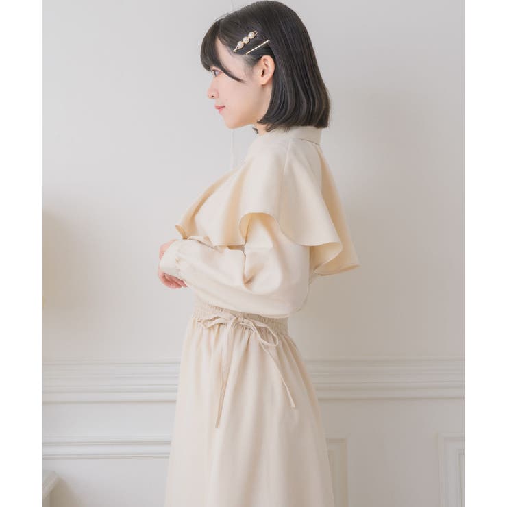 サイドレースアップケープOP | RETRO GIRL | 詳細画像7 