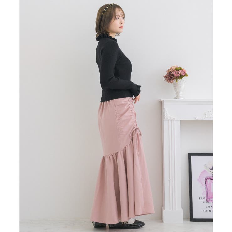 フリルハイネックNT Emsexcite リブハイネックニット | RETRO GIRL | 詳細画像11 