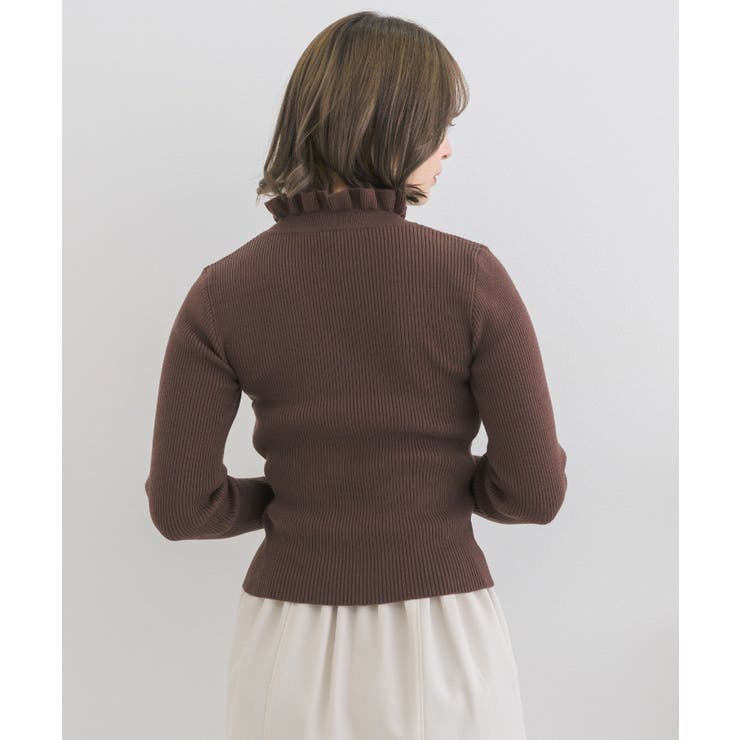 フリルハイネックNT Emsexcite リブハイネックニット | RETRO GIRL | 詳細画像25 