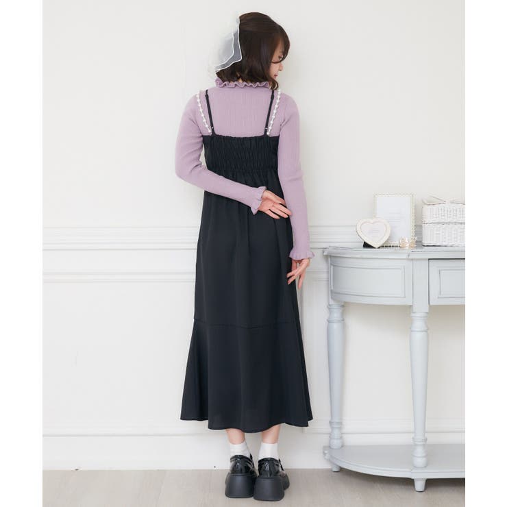 フリルハイネックNT Emsexcite リブハイネックニット | RETRO GIRL | 詳細画像29 