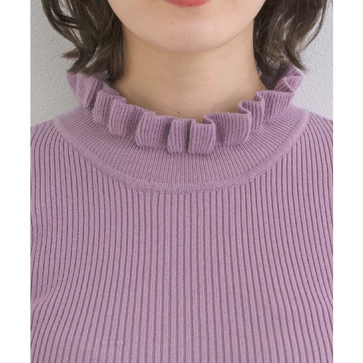 フリルハイネックNT Emsexcite リブハイネックニット | RETRO GIRL | 詳細画像36 