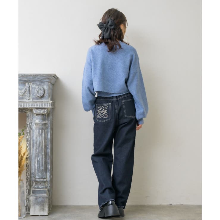 ハイネックNTリボンカーデSET Emsexcite カーディガン＆ノースリーブ… | RETRO GIRL | 詳細画像25 