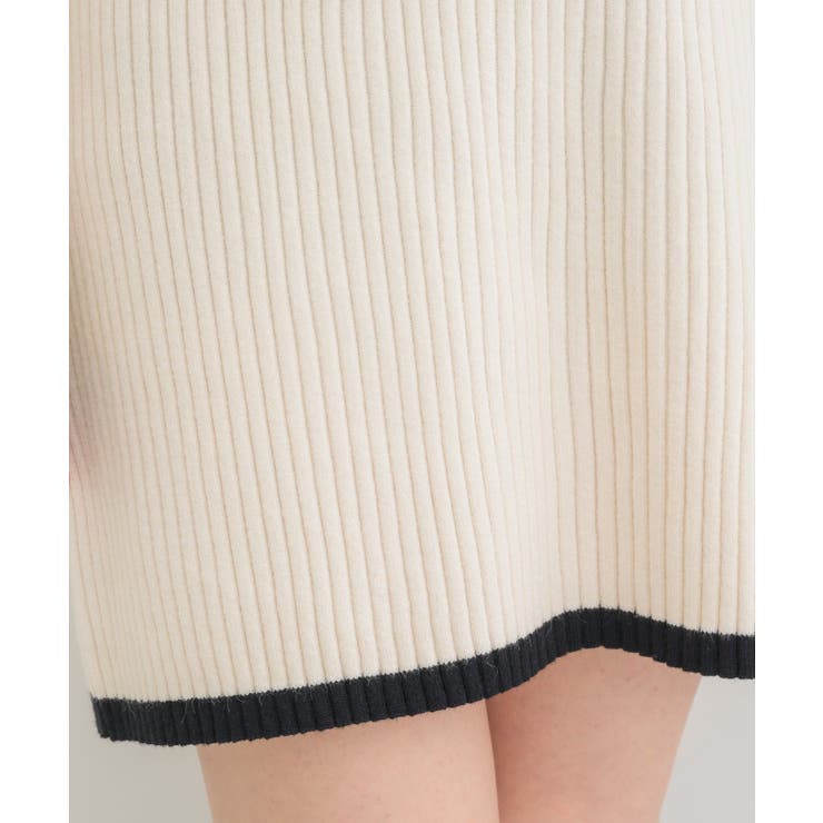 襟ZIPチュニックNT 【Emsexcite】リブニット/ニットワンピース | RETRO GIRL | 詳細画像12 