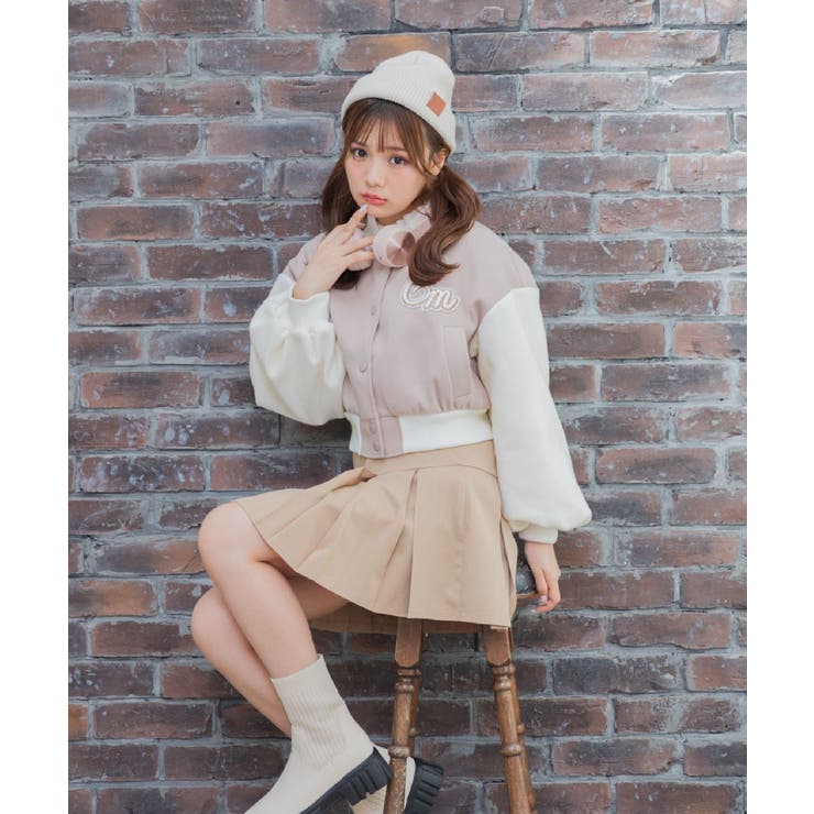 ロゴショートBZ Emsexcite スタジャン[品番：RTGW0007381]｜RETRO GIRL