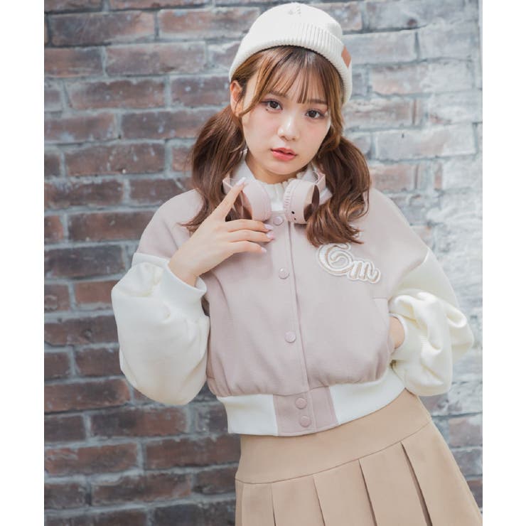 PNK0 | ロゴショートBZ Emsexcite スタジャン | RETRO GIRL