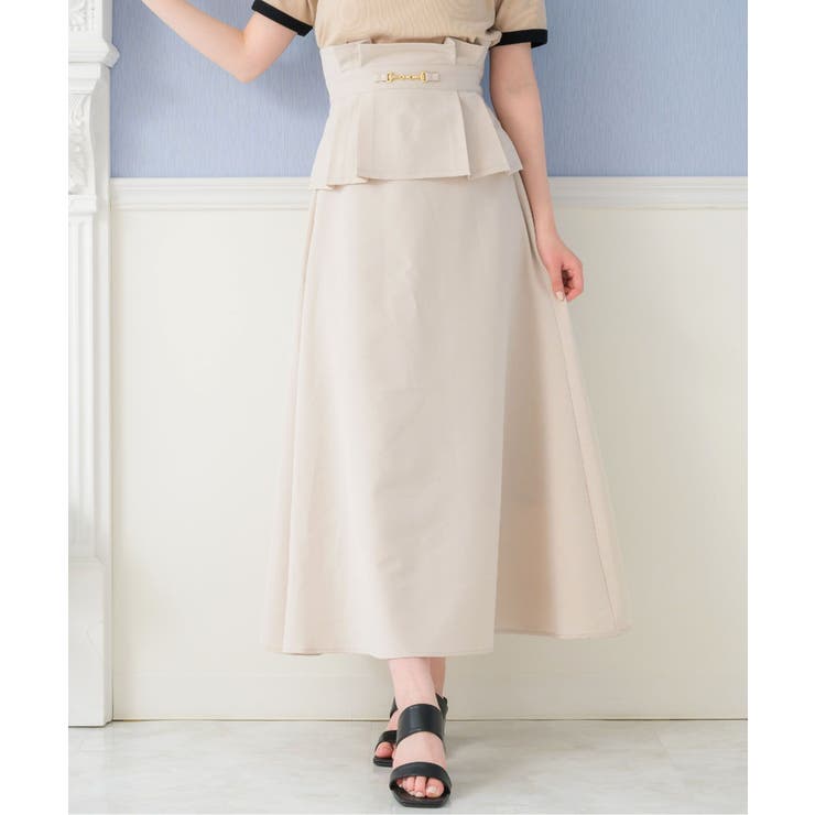 WHT4 | コルセット付きフレアSK | RETRO GIRL