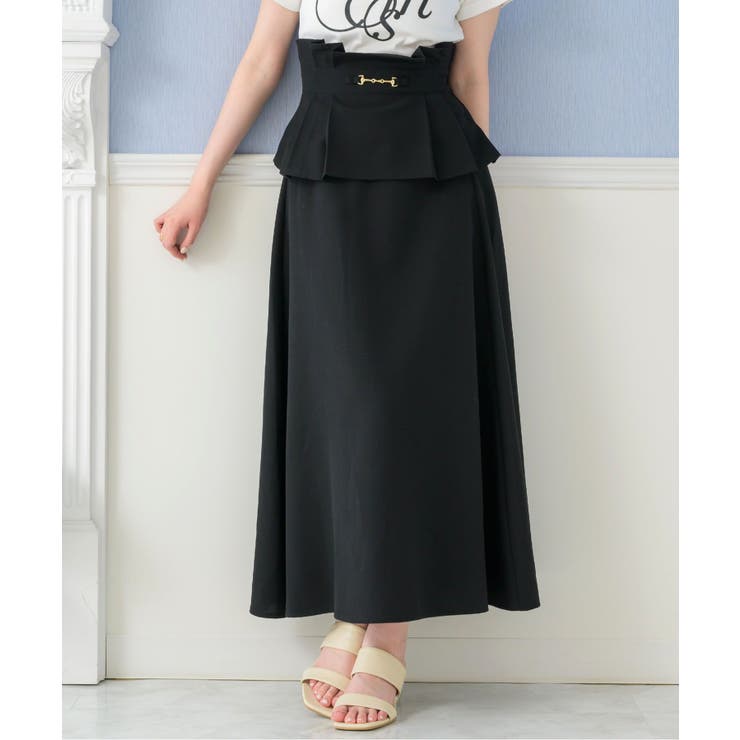 BLK1 | コルセット付きフレアSK | RETRO GIRL