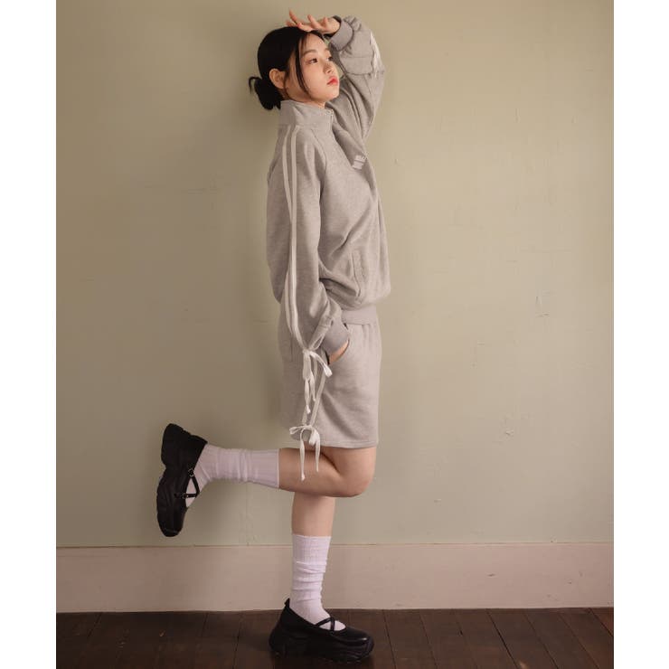 【セットアップ対応】裏毛ラインミニSK | RETRO GIRL | 詳細画像3 