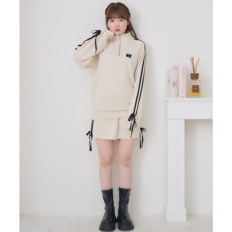 【セットアップ対応】裏毛ラインミニSK | RETRO GIRL | 詳細画像4 