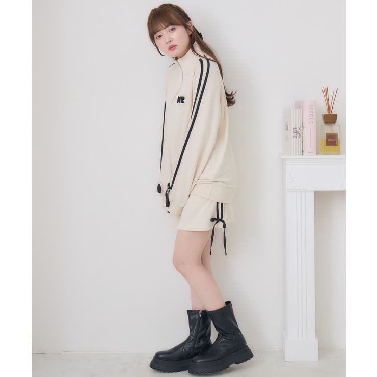 【セットアップ対応】裏毛ラインミニSK | RETRO GIRL | 詳細画像6 