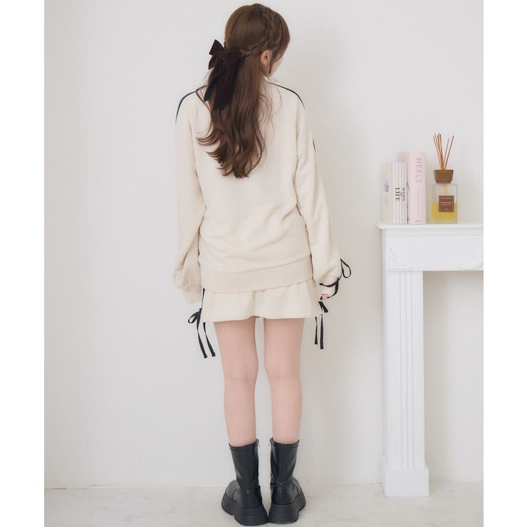 【セットアップ対応】裏毛ラインミニSK | RETRO GIRL | 詳細画像7 