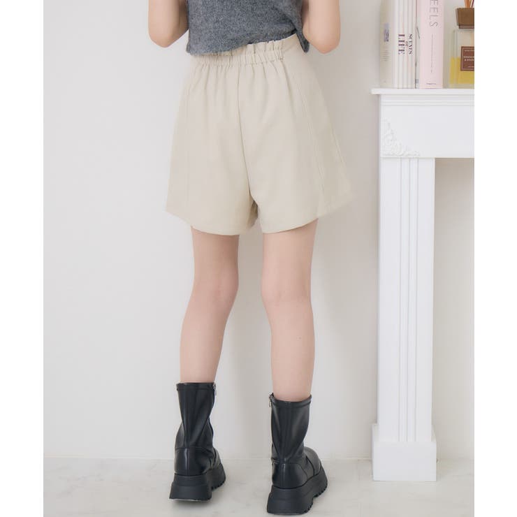 前ZIPショートパンツ[品番：RTGW0008349]｜RETRO GIRL（レトロ