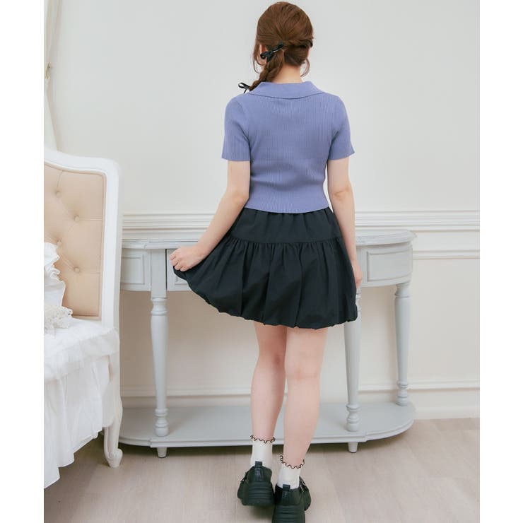 セットアップ対応】ナイロンバルーンミニSK[品番:RTGW0008397 セットアップ対応】ナイロンバルーンミニSK[品番:RTGW0008397