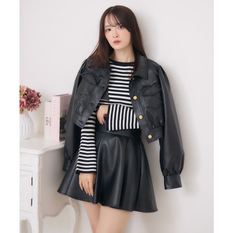 セットアイテム】FレザーBZ＆フレアSKセット[品番：RTGW0008449