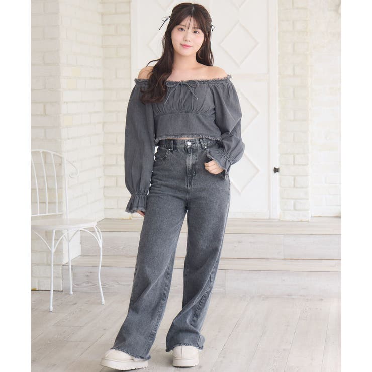 【セットアップ対応】フリンジデニムBL | RETRO GIRL | 詳細画像10 